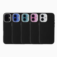 Accezz Mesh Backcover mit MagSafe Apple iPhone 16 - Schwarz