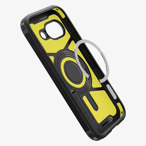 Spigen Tough Armor Backcover MagSafe Google Pixel 9A - Schwarz