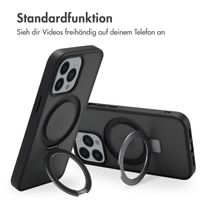 Accezz Ring Stand Backcover mit MagSafe Apple iPhone 13 Pro - Schwarz