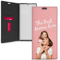 Gestalte deine eigene Compact Gel Klapphülle Samsung Galaxy S24 Ultra - Weiß
