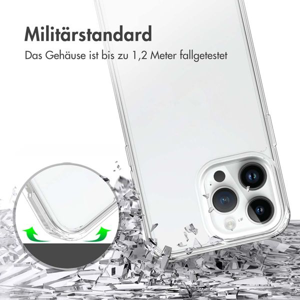 Accezz Xtreme Impact Case Apple iPhone 15 Pro Max - Transparent