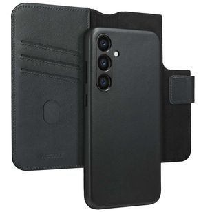 Accezz 2-in-1 Klapphülle aus Leder mit MagSafe Samsung Galaxy S23 FE - Onyx Black
