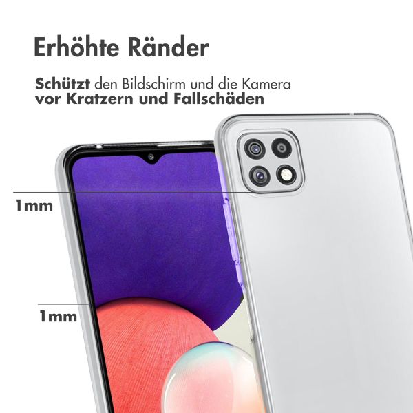 Accezz Clear TPU Backcover Samsung Galaxy A22 (5G) - Transparent