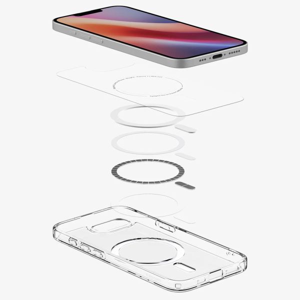 Spigen Ultra Hybrid Backcover MagSafe Apple iPhone 17e / 16e - Clear / White