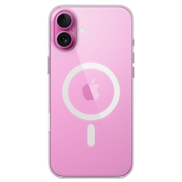 Apple Clearcase MagSafe Apple iPhone 16 Plus - Transparent