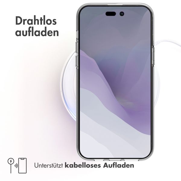 Accezz Clear TPU Backcover Apple iPhone 14 Pro Max - Transparent