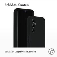 Accezz Liquid Silikoncase Samsung Galaxy A14 (5G) - Schwarz