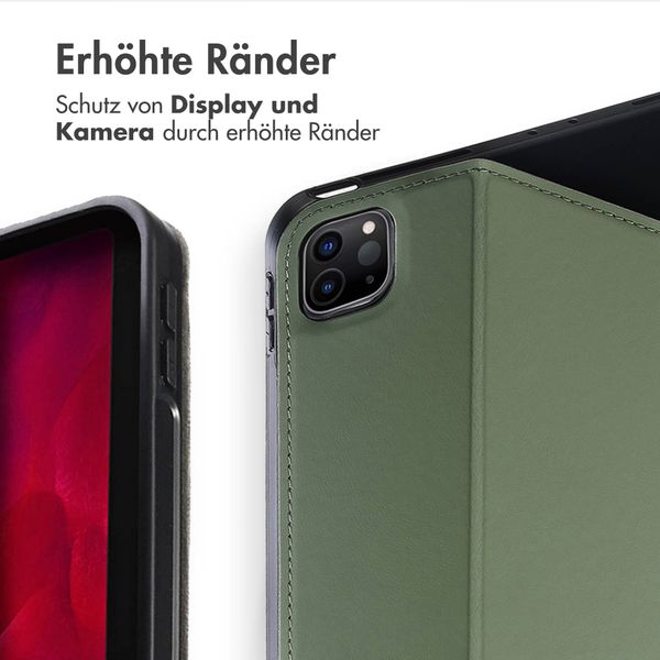 Accezz Classic Klapphülle Apple iPad Pro 12.9 (2020/2021/2022) - Grün
