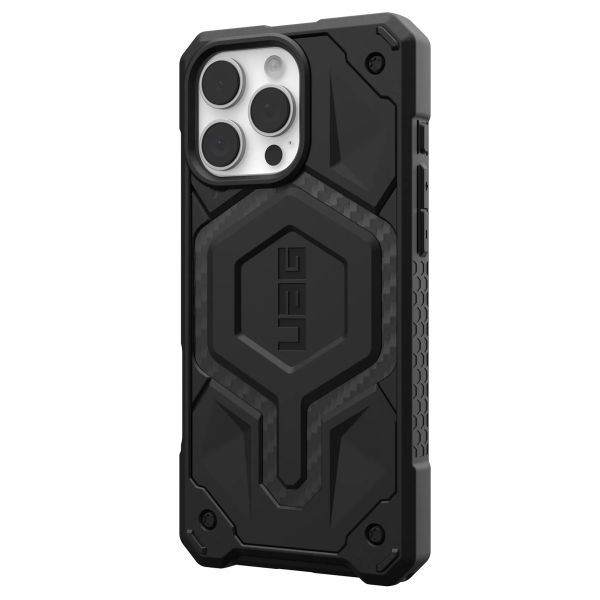 UAG Monarch Pro Backcover Apple iPhone 16 Pro Max - Carbon Fiber