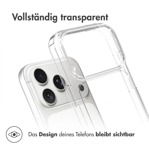 Accezz Xtreme Impact Case Apple iPhone 18 Pro / 17 Pro - Transparent