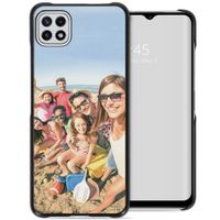 Gestalte deine eigene Hardcase Hülle Samsung Galaxy A22 (5G) - Schwarz