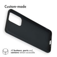 Accezz Color TPU Hülle Samsung Galaxy A33 - Schwarz
