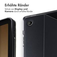 Accezz Classic Klapphülle Samsung Galaxy Tab A9 8.7 Zoll - Schwarz