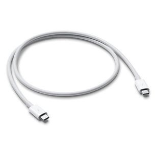 Apple ﻿Thunderbolt 3 Kabel – Ladekabel für Apple MacBooks  – 0,8 Meter  – Weiß