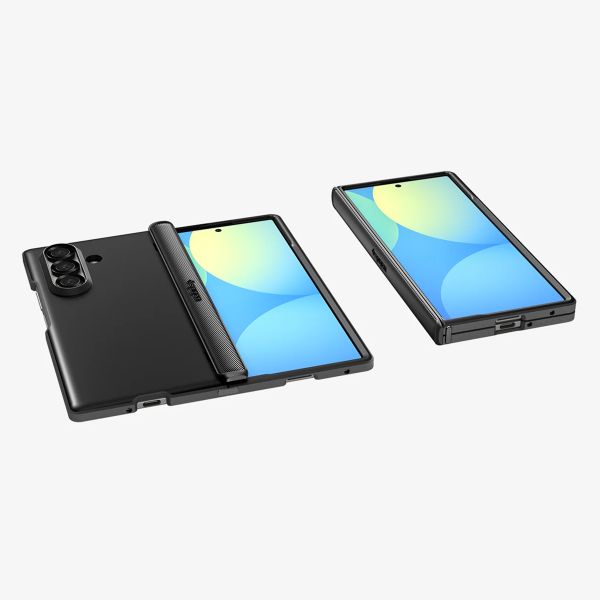 Spigen Slim Armor Pro MagFit Backcover Samsung Galaxy Z Fold 7 - Schwarz