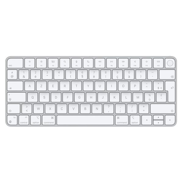Apple Magic Keyboard mit Touch ID - Kabellose Tastatur - AZERTY / FR - Lightning - Weiß