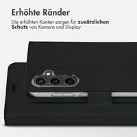 Accezz Wallet TPU Klapphülle Samsung Galaxy S23 FE - Schwarz