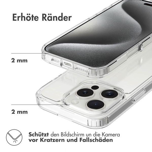 Accezz Xtreme Impact Case Apple iPhone 16 Pro - Transparent