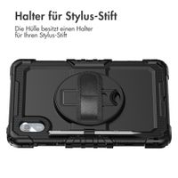 Accezz Robustes Back Cover mit Schultergurt Lenovo Idea Tab - Schwarz