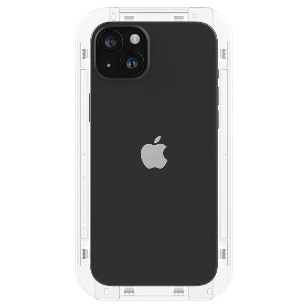 Spigen GLAStR Privacy EZ Fit Displayschutzfolie + Applicator - 2er-Pack Apple iPhone 16 / 15