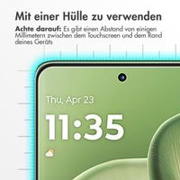 Accezz Screen Protector aus gehärtetem Glas Motorola Edge 60 Pro