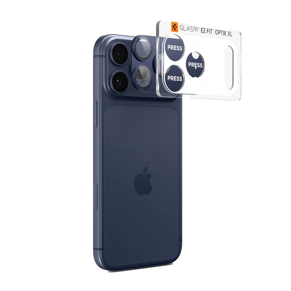 Spigen GLAStR EZ Fit Optik Kameraschutz Apple iPhone 17 Pro Max - Blue