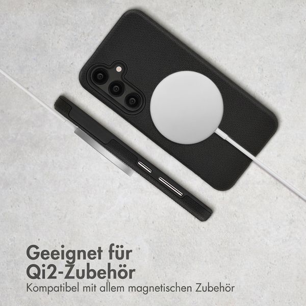 Accezz Tough Back Cover mit MagSafe Samsung Galaxy S25 - Schwarz