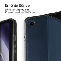 Accezz Classic Klapphülle Samsung Galaxy Tab A9 Plus - Dunkelblau