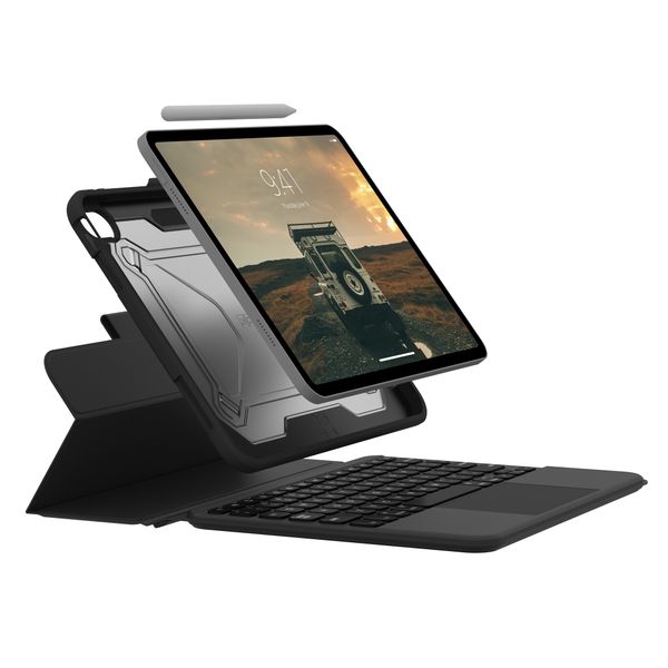 UAG Rugged USBC Keyboard - w/TrackPad BULK Apple iPad 11 (2025) 11 Zoll A16 / iPad 10 (2022) 10.9 Zoll - QWERTY / US - Black