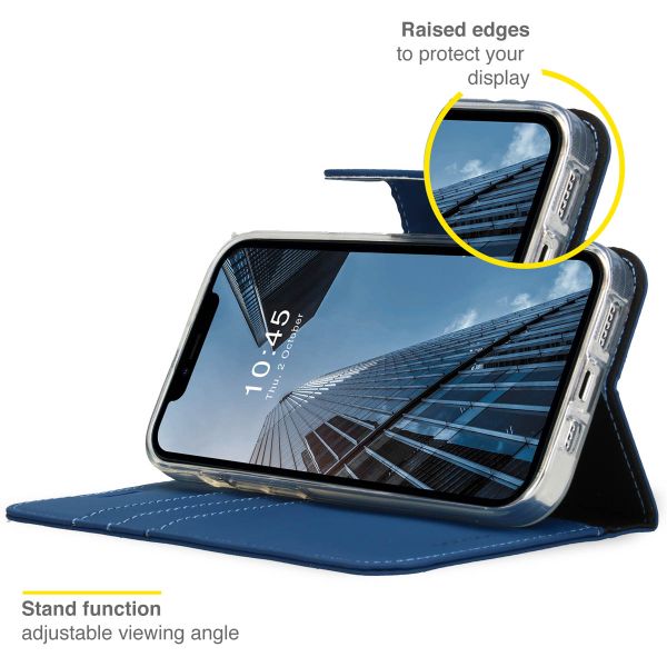 Accezz Wallet TPU Klapphülle Apple iPhone 14 Plus - Dunkelblau