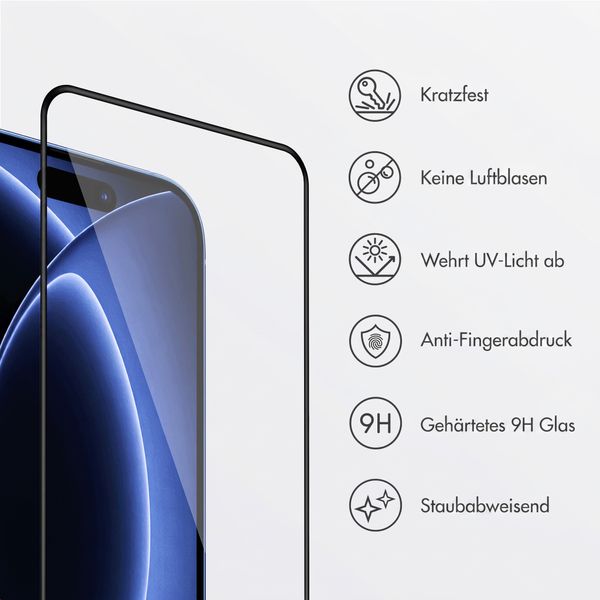 Accezz Gehärteter Glas-Schutz + Applikator Apple iPhone 18 Pro / 17 Pro