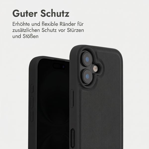 Accezz Backcover mit MagSafe Apple iPhone 16 - Schwarz