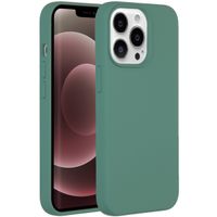 Accezz Liquid Silikoncase Apple iPhone 13 Pro Max - Dunkelgrün