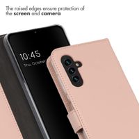 Selencia Echtleder Klapphülle Samsung Galaxy A13 (5G) / A04s - Dusty Pink