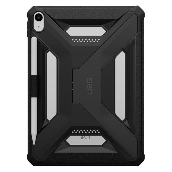 UAG Scout Plus Back Cover mit Ständer Apple iPad 11 (2025) 11 Zoll A16 / iPad 10 (2022) 10.9 Zoll - Black