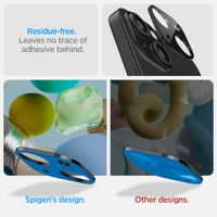 Spigen GLAStR Optik Camera Lens Protector - Kamerainsel-Schutz (2er-Pack) Apple iPhone 15 / 15 Plus - Schwarz