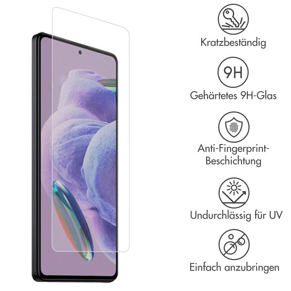 Accezz Screen Protector aus gehärtetem Glas Xiaomi Redmi Note 12 Pro Plus