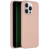 Accezz Liquid Silikoncase Apple iPhone 15 Pro Max - Rosa