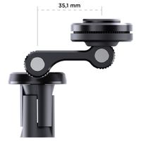 SP Connect Moto Stem Mount Pro Motorrad-Handyhalterung für SPC+ Hüllen - Schwarz