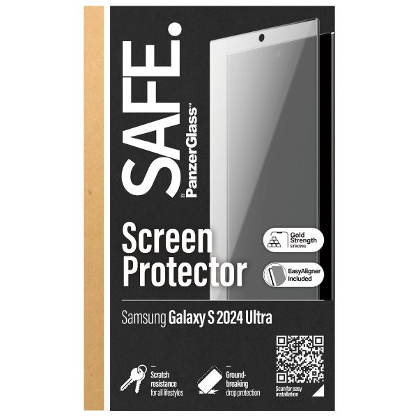 SAFE by PanzerGlass Refresh Ultra Wide Fit Screenprotector inkl. Applikator Samsung Galaxy S24 Ultra