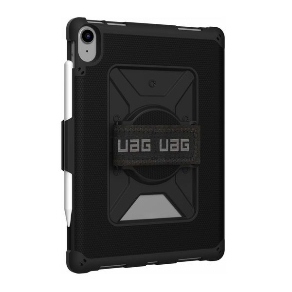 UAG Metropolis Hülle mit Strap in Werksverpackung Apple iPad 11 (2025) 11 Zoll A16 / iPad 10 (2022) 10.9 Zoll - Schwarz