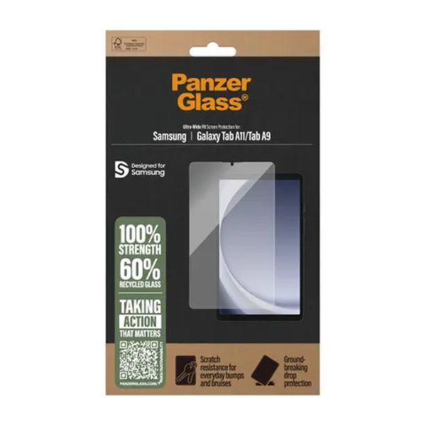 PanzerGlass Ultra Wide Fit Screen Protector Samsung Galaxy Tab A11 / A9 8.7 Zoll