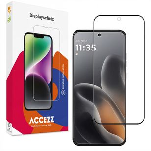 Accezz Full Cover Screen Protector aus gehärtetem Glas Motorola Edge 70 Fusion