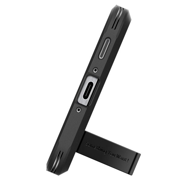 Spigen Tough Armor Backcover Samsung Galaxy A56 - Schwarz
