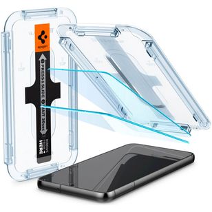 Spigen GLAStR Fit Displayschutzfolie 2er-Pack + Applicator Samsung Galaxy S23
