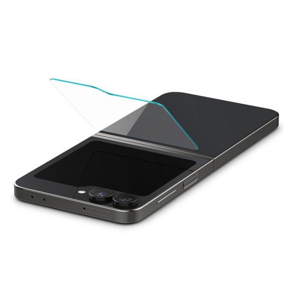 Spigen GLAStR Fit Displayschutzfolie 2er-Pack + Applicator Samsung Galaxy Z Flip 6 / Flip 7 FE