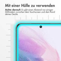 Accezz Displayschutz 2er-pack aus gehärtetem Glas Samsung Galaxy S22 Plus / S23 Plus