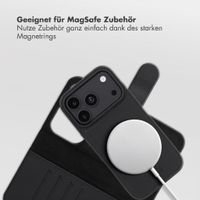 Accezz Edge abnehmbare Bookcase mit MagSafe Apple iPhone 18 Pro / 17 Pro - Schwarz