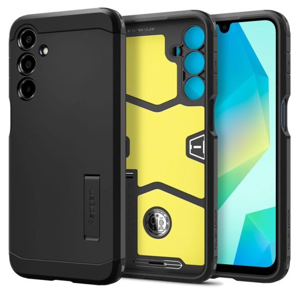 Spigen Tough Armor Backcover Samsung Galaxy A16 - Schwarz