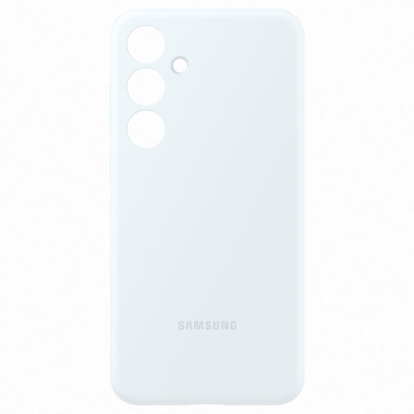 Samsung Original Silikon Cover Samsung Galaxy S24 Plus - White